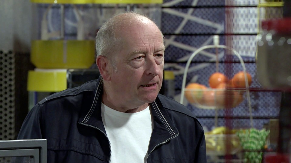 The actor plays evil Geoff Metcalfe in the ITV soap