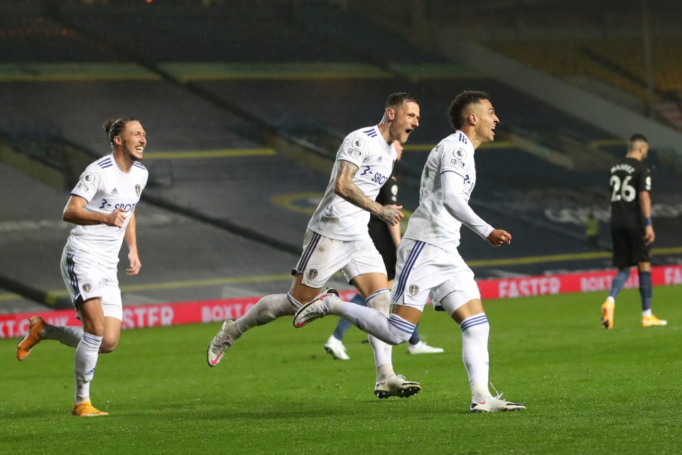 Rodrigo is the first Spanish player to score for Leeds in the Premier League