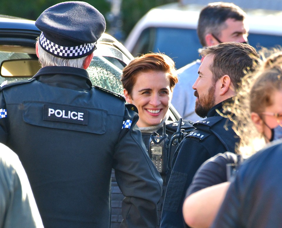 The gang are filming series six of the police drama