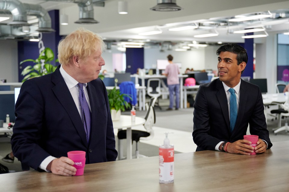 The only person standing up to Boris Johnson in this Cabinet of yes-men and yes-women seems to be Chancellor Rishi Sunak