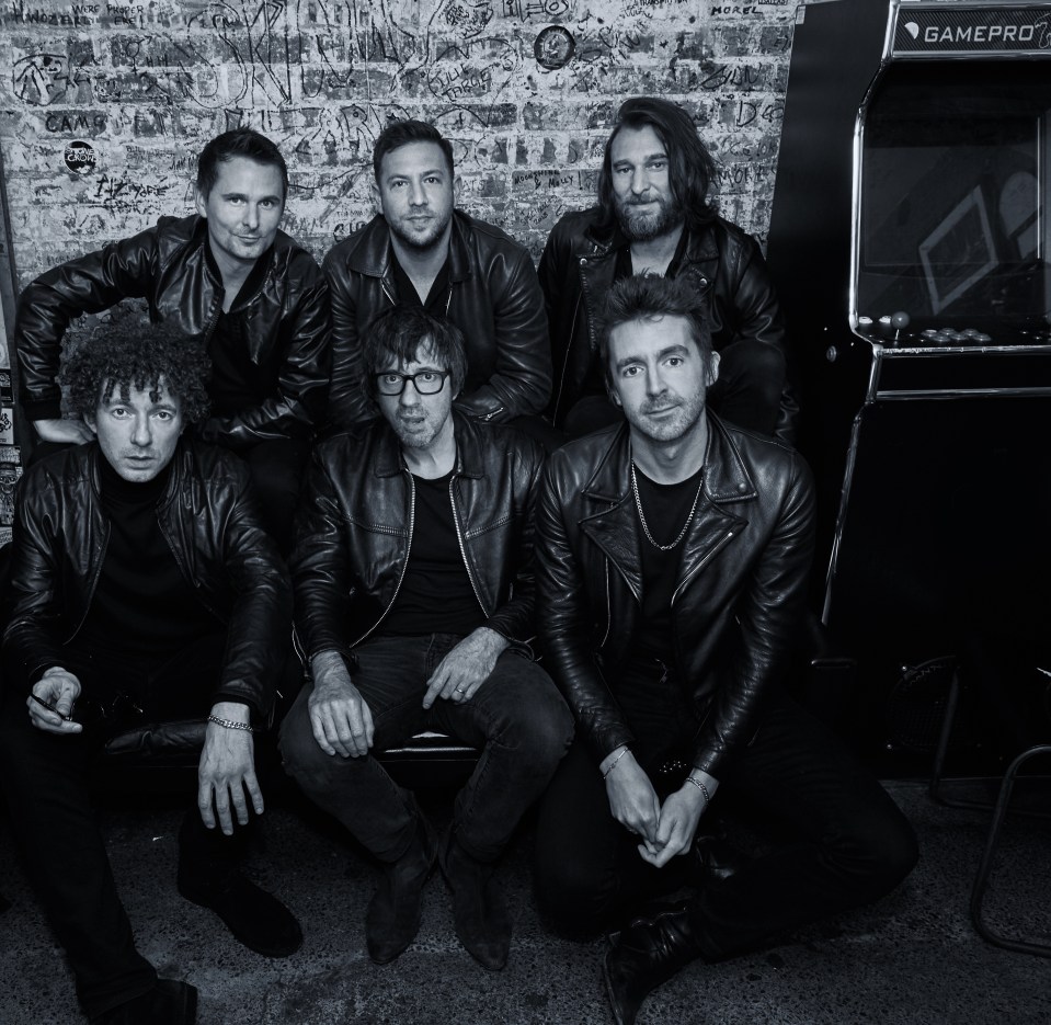 Back row from left, Bellamy, Davis and Cester, front row, from left, Payne, Coxon and Kane