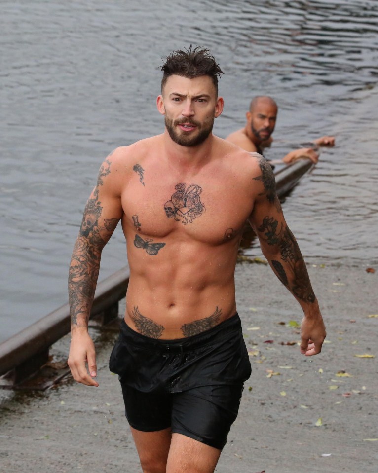 Stars of The Real Full Monty On Ice including Jake Quickenden are worried their todgers will shrink in the cold