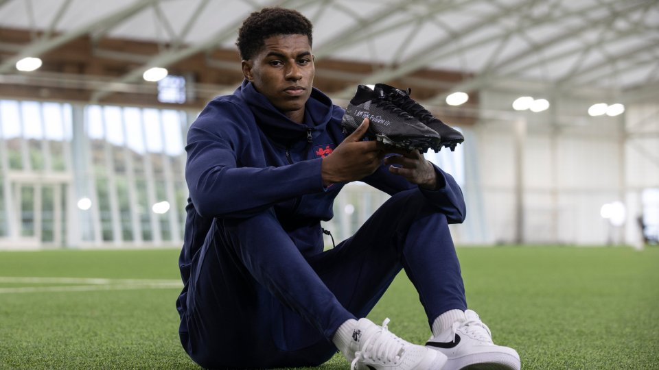 Marcus Rashford is celebrating Black History month with custom-made boots