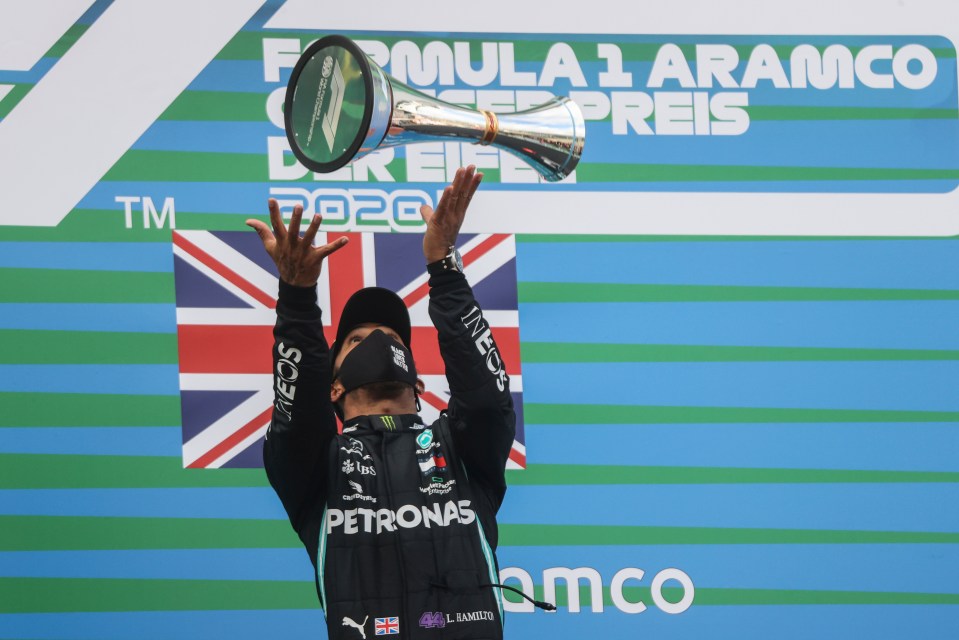 Hamilton has won seven out of his last 11 races