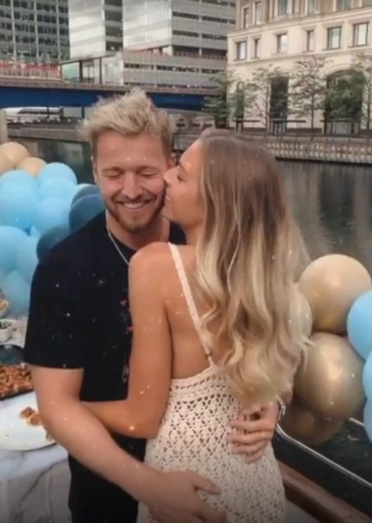 Zara remembered happier times with Sam in an emotional video 