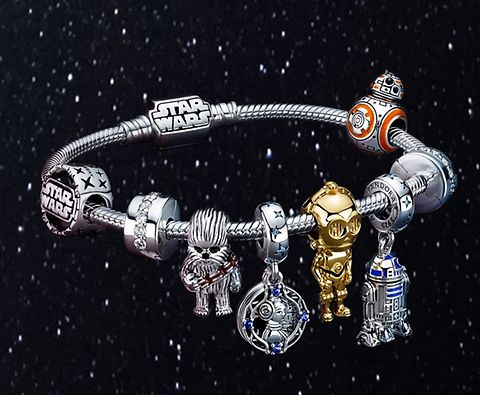 Fans of Star Wars can now get their hands on their favourite characters as charms with Pandora's new range 