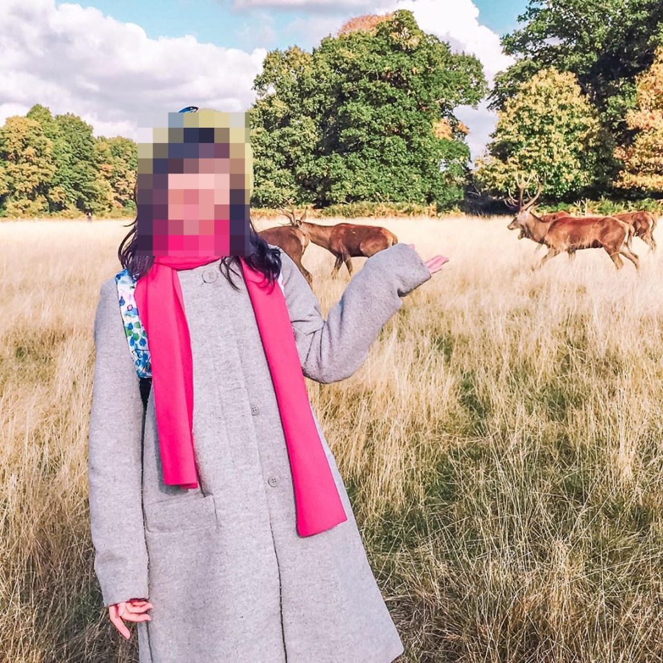 Meanwhile, this Instagrammer stood much closer to these stags than park officials allow