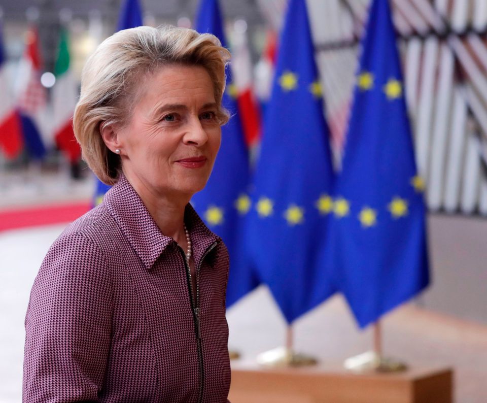 Ursula von der Leyen was swept from the crunch summit to self isolate