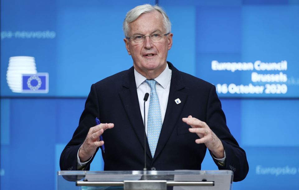 Britain's message to EU chief Brexit negotiator Michel Barnier is 'stay home'