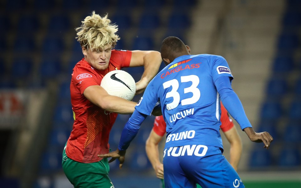 McGeehan, 25, plays in Belgium for KV Oostende