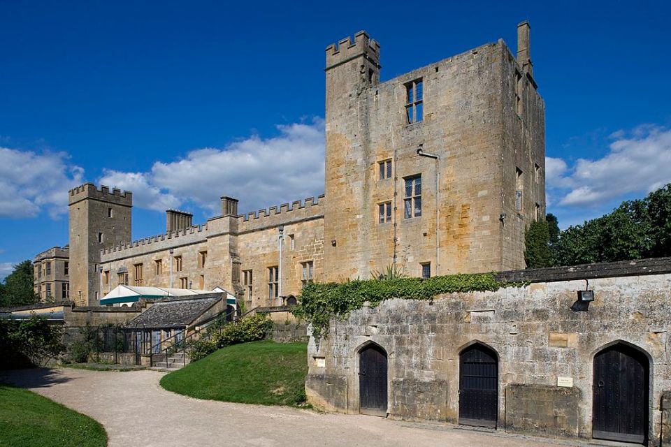 The gang raided Sudeley castle in The Cotswolds