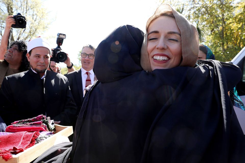 Ms Ardern has also been praised for her emotional response to the mosque shootings