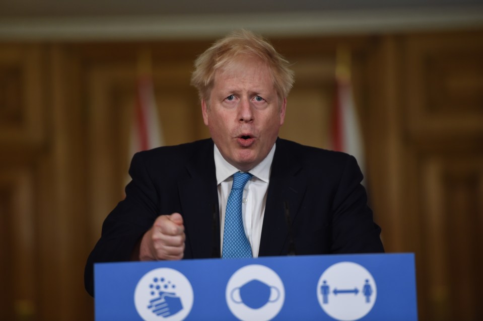 Boris Johnson spoke about the spread of coronavirus today