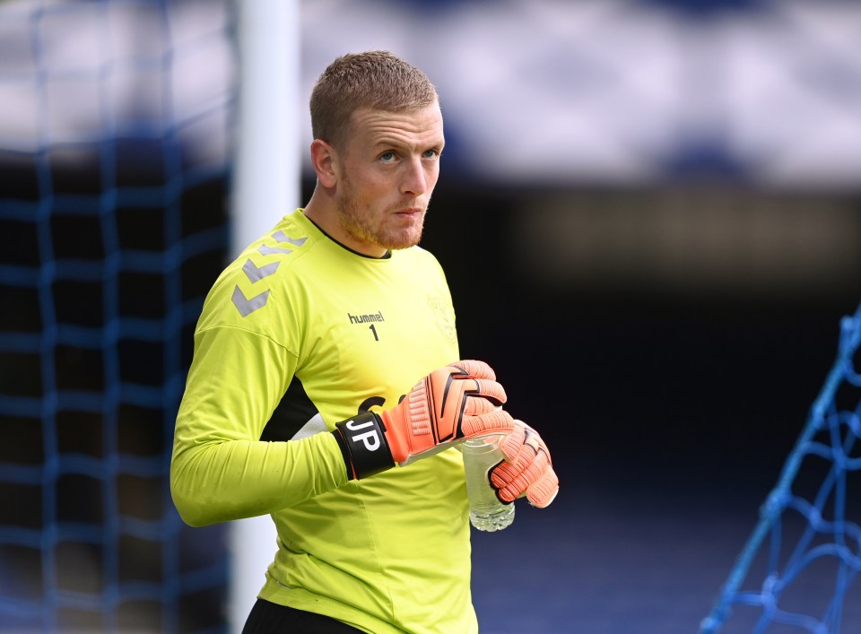 Jordan Pickford is thought to be one player subjected to 'offensive' tweets after the derby 