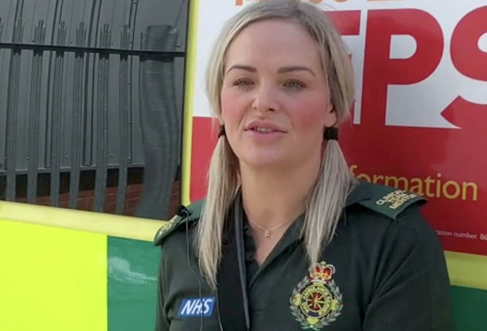 Despite feeling nervous, Deena managed to complete her first shift back with West Midlands Ambulance Service