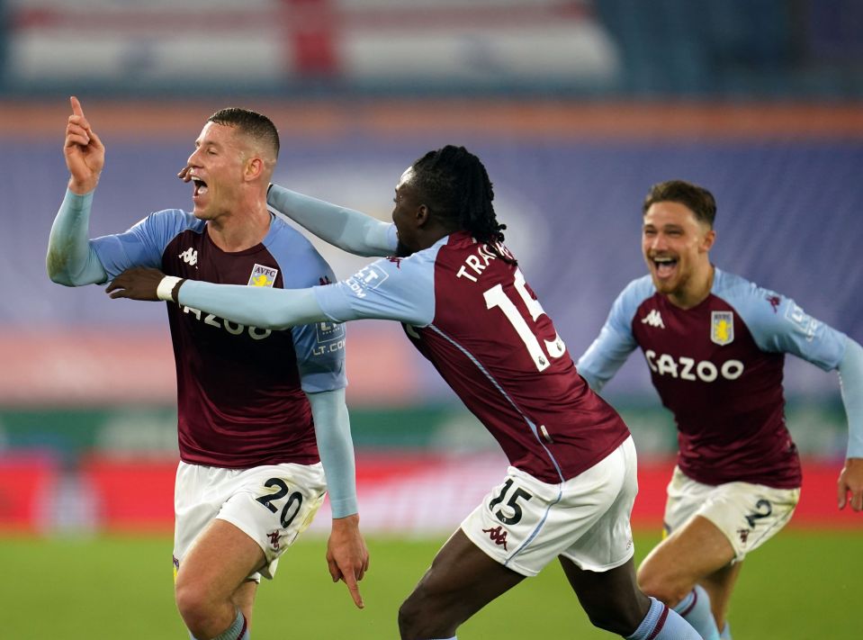 Ross Barkley sealed a late winner for Aston Villa to stun Leicester