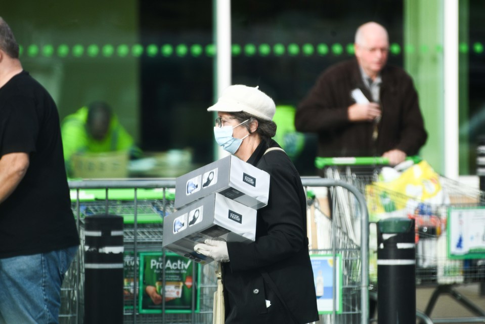 Businesses have been left with just hours to prepare their shelves for the shutdown