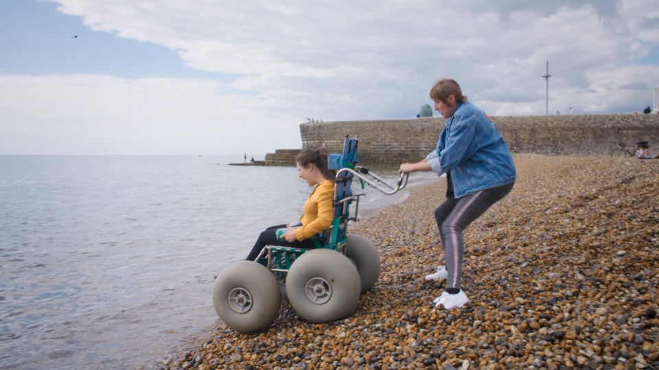 Comedian Rosie Jones travelled Great Britain to stress test a host of activities