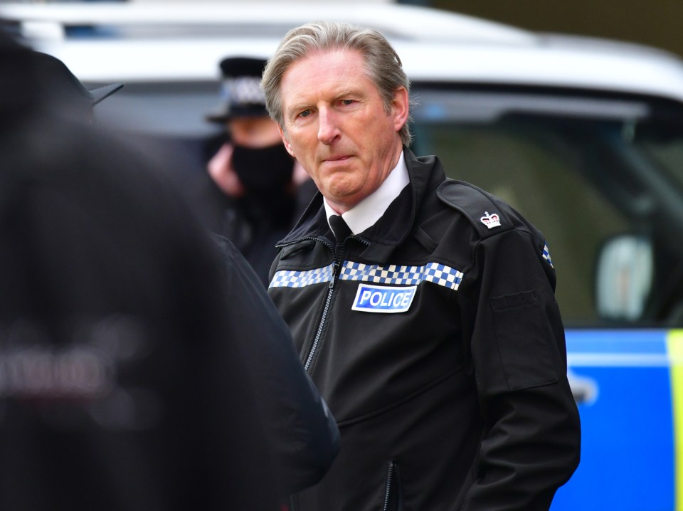 Adrian Dunbar was also back to shoot season six of the BBC drama