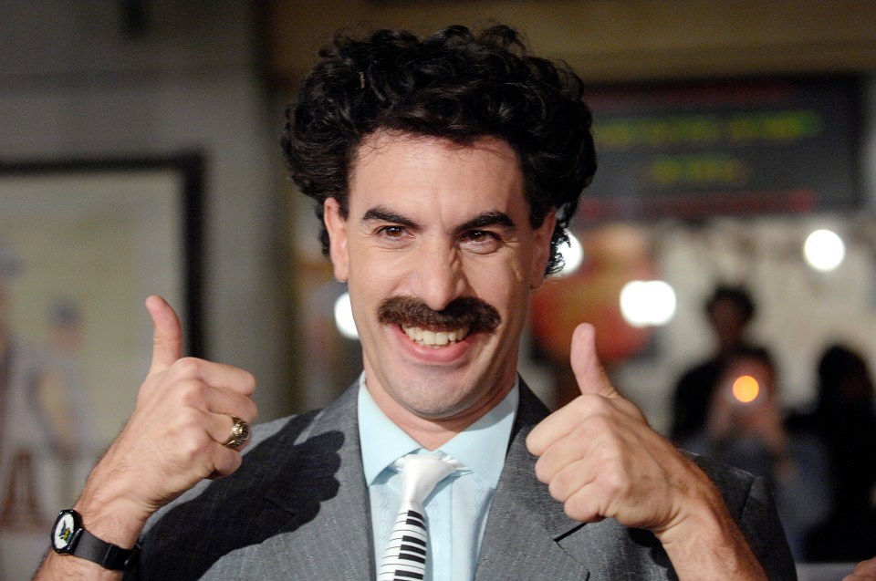 Borat is back for his sequel mockumentary - Subsequent Moviefilm