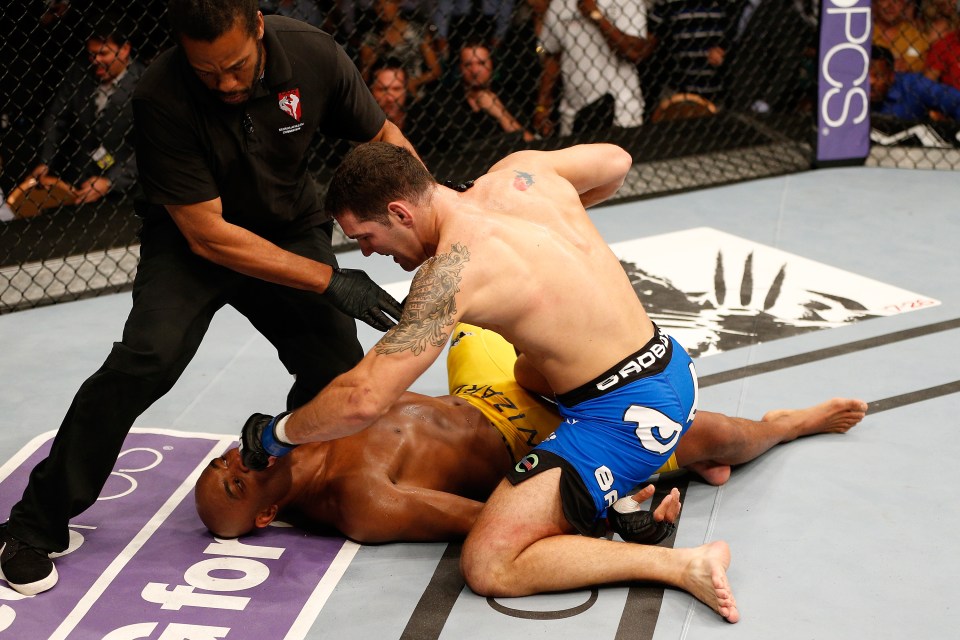 Anderson Silva was shockingly KO'd by Chris Weidman  