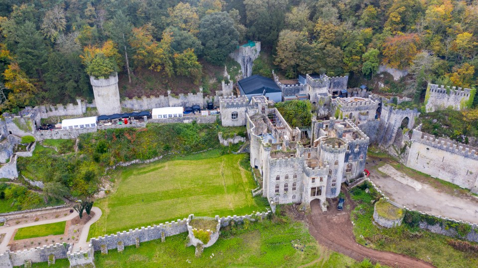 And now he is about to head into I'm A Celebrity's Welsh castle