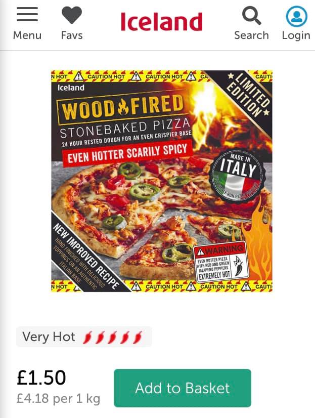 Iceland's Scarily Spice pizza costs £1.50 and the supermarket has teased a new addition to the range next week