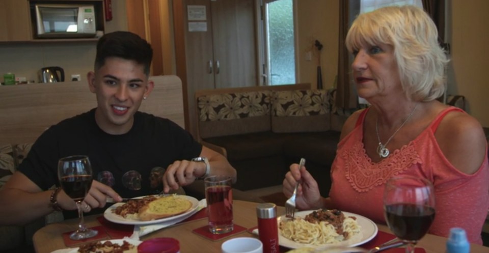 Luke was tasked with feeding the family and getting entertainment for £20