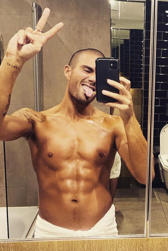 Max George revealed Tom's happy news