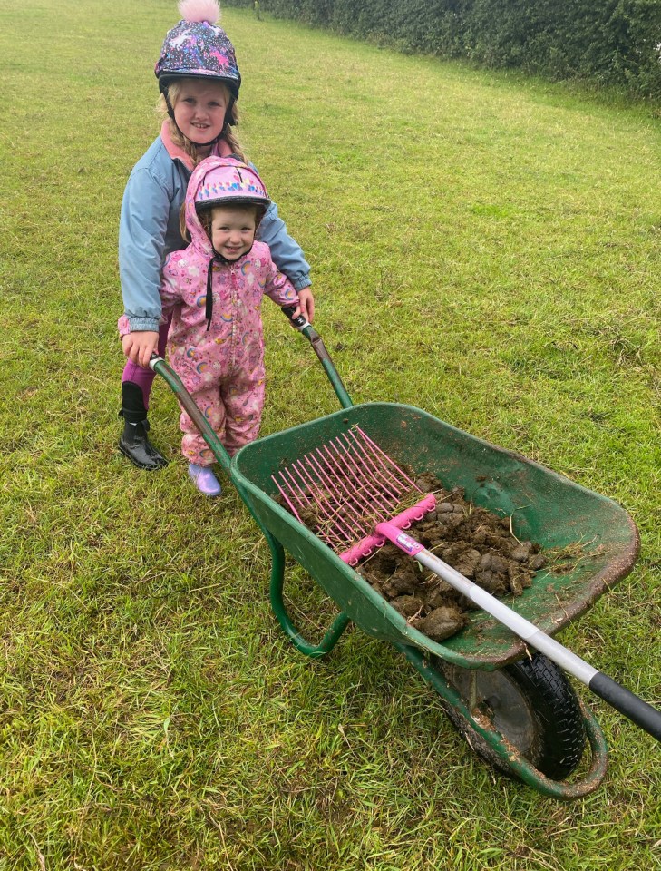 Their children are both expected to earn their own pocket money by performing chores around the house