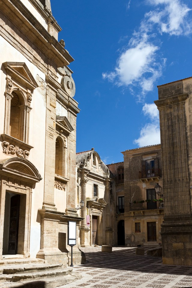 A number of the town’s buildings have been left empty for decades, after an earthquake hit the area in 1968