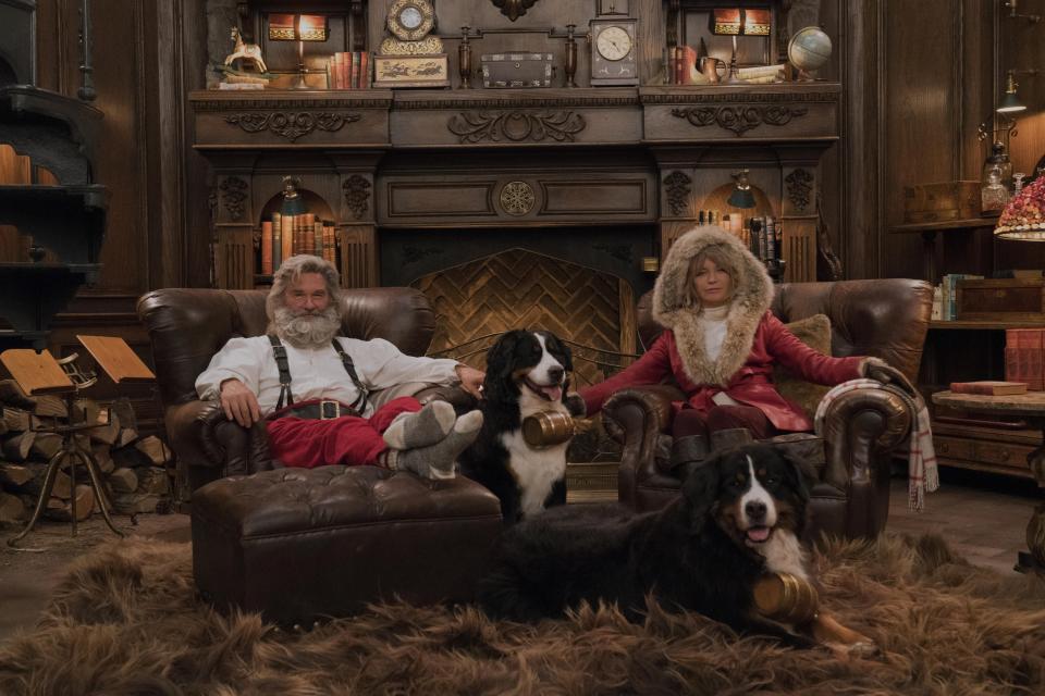 Kurt Russel and Goldie Hawn reunite in the Christmas Chronicles