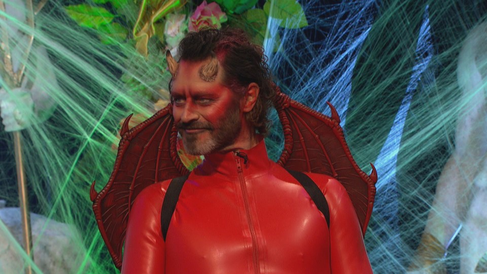 Howard Donald looked devilishly charming