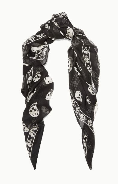 New Alexander McQueen scarves retail for £165