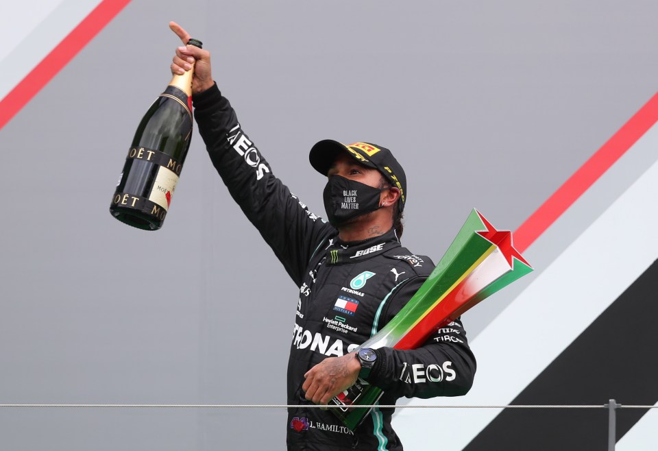  Lewis Hamilton has equalled Michael Schumacher to win seven world championships - but now wants to get his hands on an eighth crown