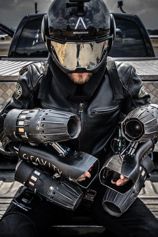 The former Royal Marines Reservist quit his city job to create the jet suit