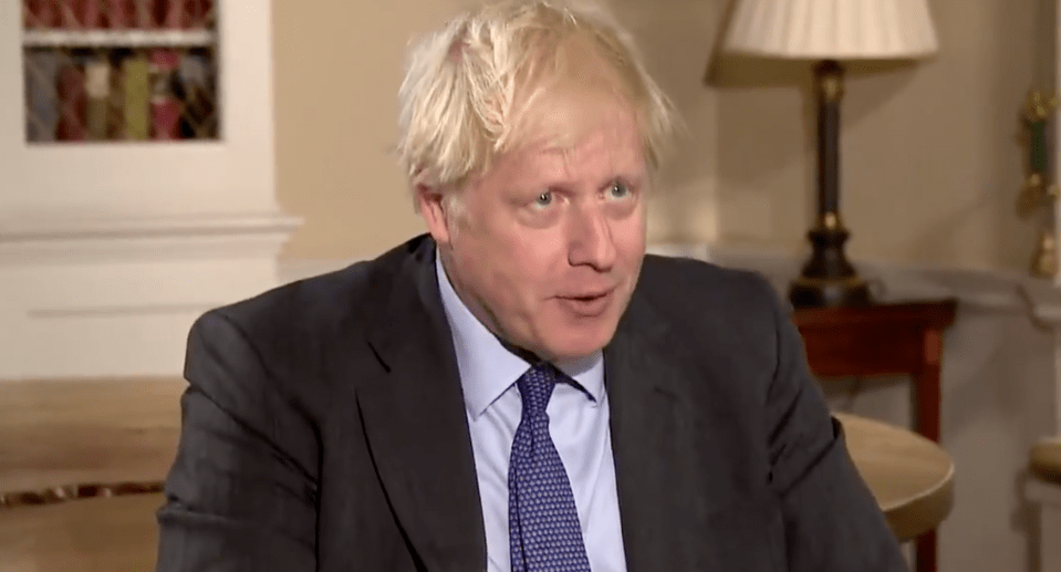 Boris Johnson hinted the coronavirus rule of six could be suspended on Christmas