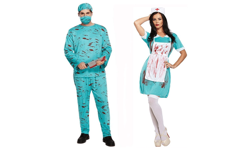 Zombie Surgeon and Nurse