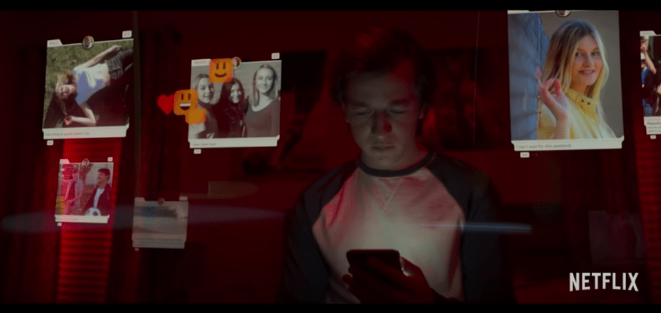 The documentary explores the dark side of social media