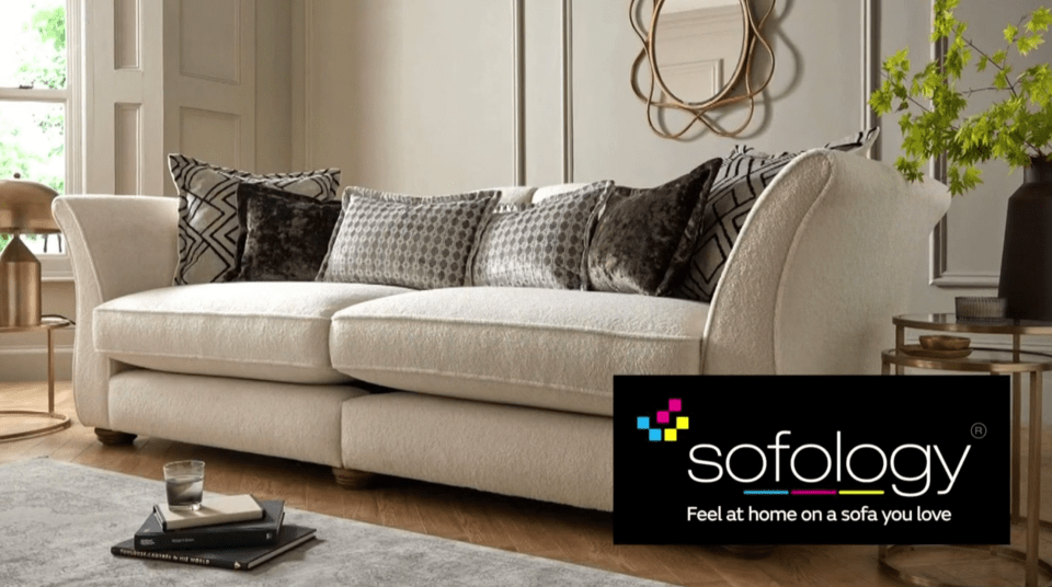 Penny was offered a brand spanking new sofa from Sofology