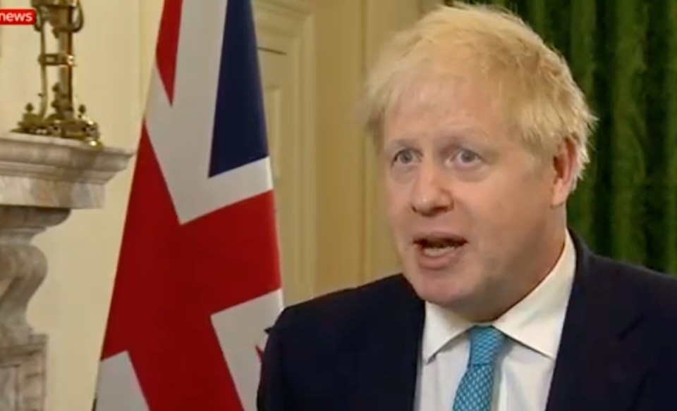 Boris Johnson said the UK is ready to walk away from talks