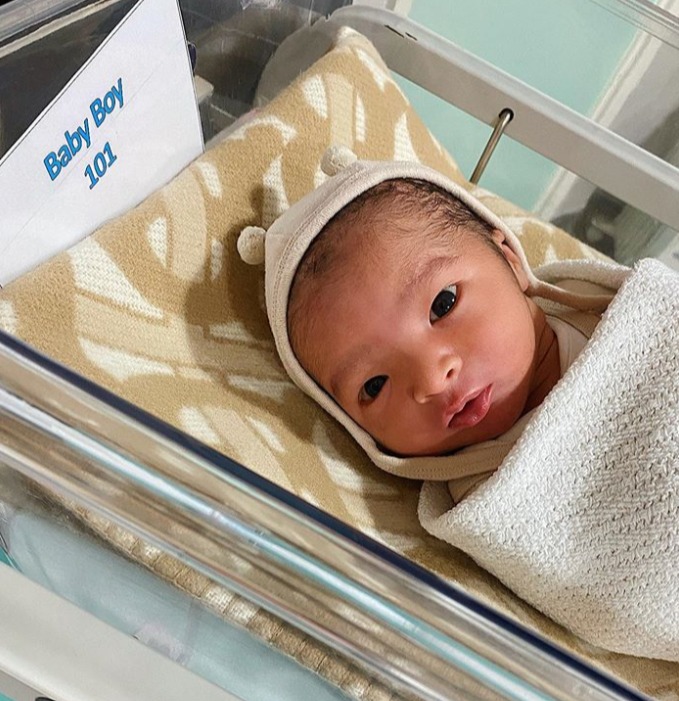 Meet Rochelle and Marvin's first son, Blake