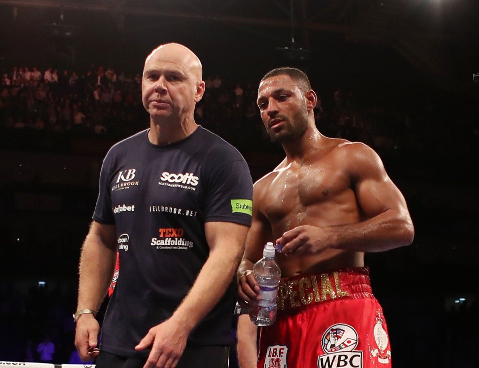 Kell Brook (right) was one of Eddie Hearn’s earliest signings and has consistently boxed on Sky in the past