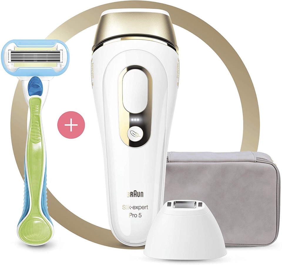 Braun IPL Silk Expert Pro has rave reviews