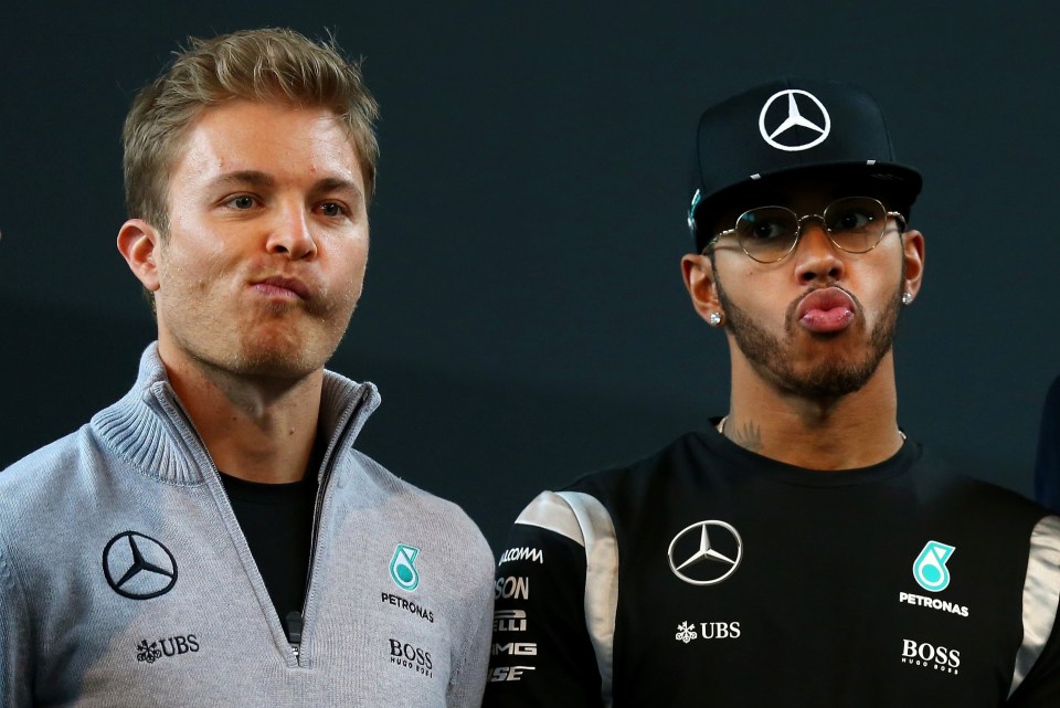 Hamilton and Rosberg saw their friendship ended while Mercedes team-mates