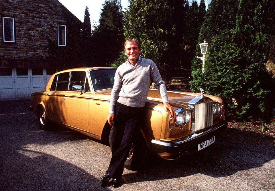 Both Bobby and Tommy, above, spent fortunes on everything from racehorses to Rolls-Royces