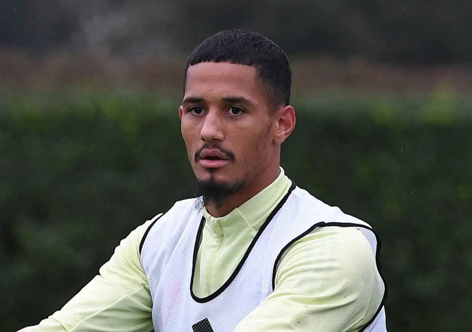 William Saliba will not be able to make his Arsenal debut against Dundalk