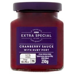 Asda's Extra Special cranberry and port sauce won best condiment 