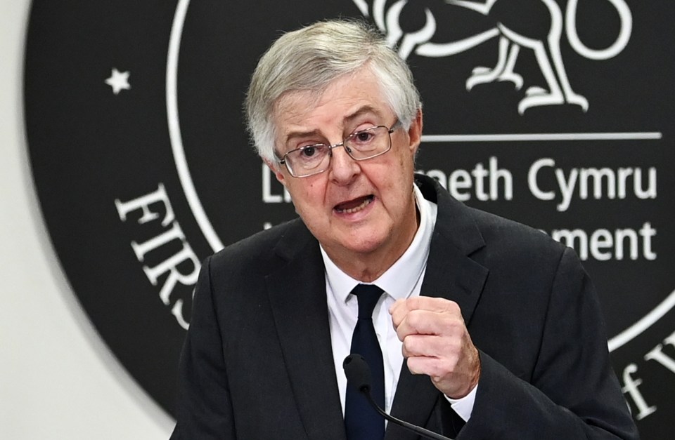 ‘Power mad’ First Minister Mark Drakeford says the Welsh will only be able to buy ‘essential items’ during the firebreak lockdown