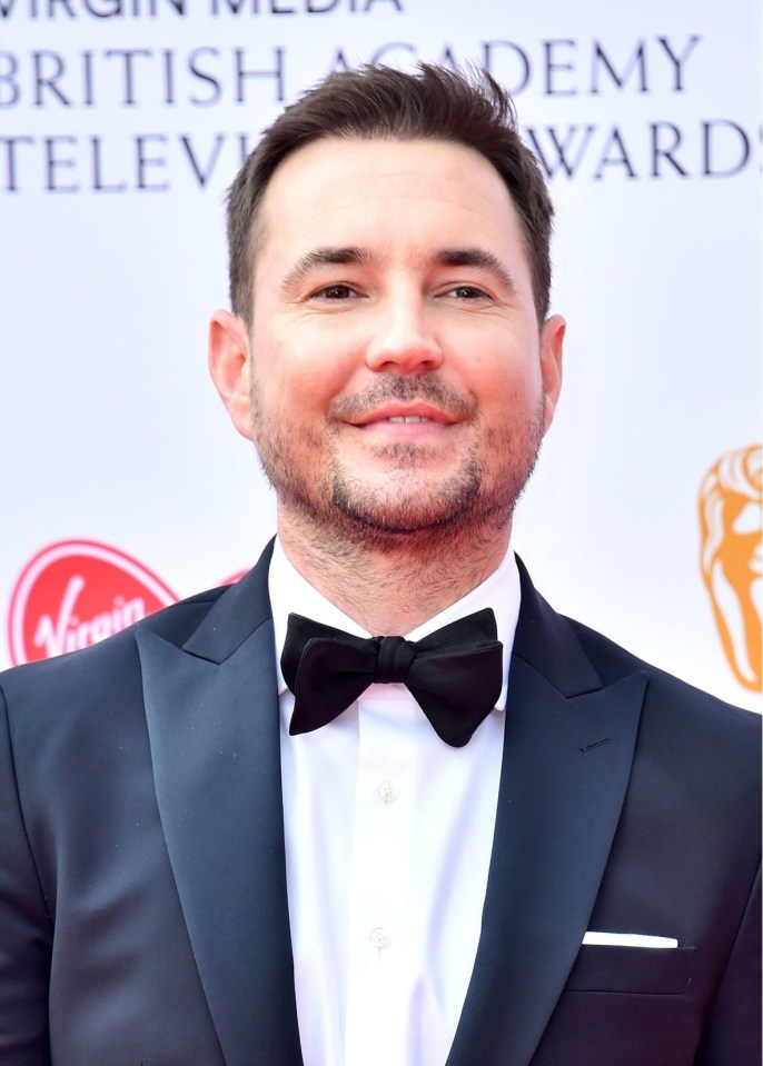 Martin Compston plays DS Arnott on Line of Duty